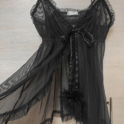 Brand new - Oysho - Babydoll lingerie camisole sexy top bralette Vintage / διαφανές νεγκλιζέ τούλινο
