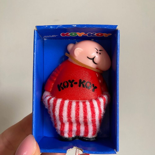 Vintage Mister ΚΟΥ-ΚΟΥ PVC keychain in box