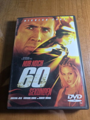 Gone in 60 Seconds DVD like new, action and adventure