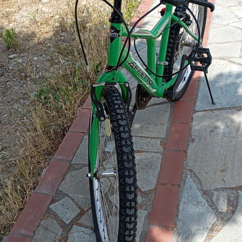 Affetto Prime X1 24" Green Mountain Bike used, 21 speeds