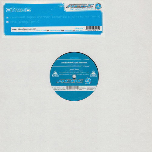 Atmos Raumwelt Signal / KNS vinyl record used, electronic
