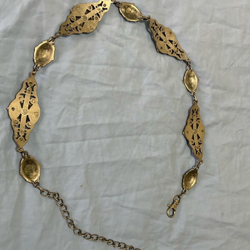 Metal belt used, size 105