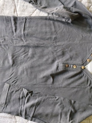 Boys' shirt used, gray, size 104 cm