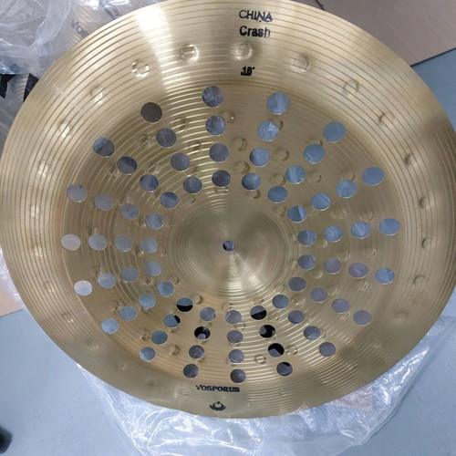 China 18" Ozone Turkey πιατίνι καινούργιο με δώρο 14" splash