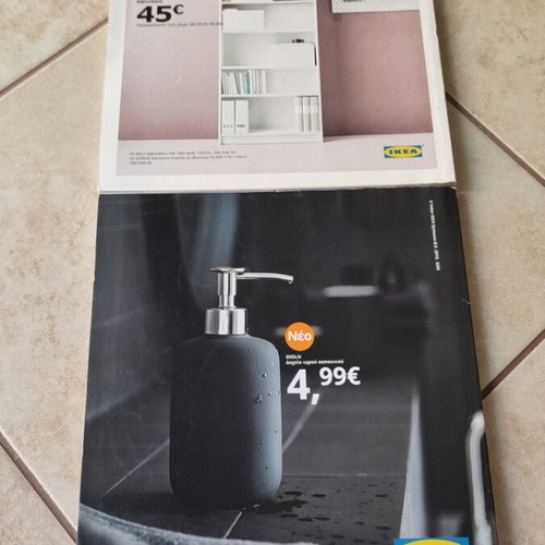 IKEA catalogs used, years 2018 and 2019 for Greece