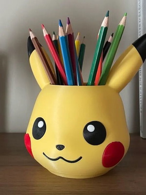 Μολυβοθήκη Pikachu, 3D εκτύπωση