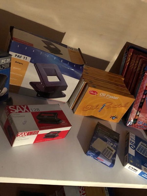 Office supplies and albums new
