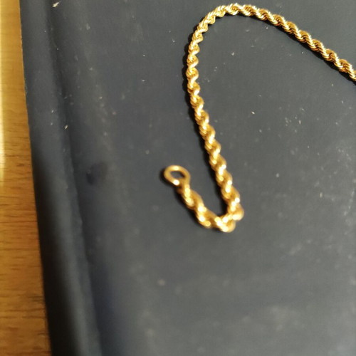 Gold 14K chain bracelet new, 20cm, 4.3g