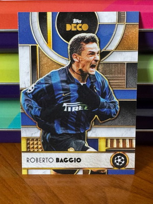 Κάρτα 2025 Topps Deco Roberto Baggio σαν καινούργια