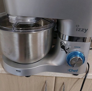 Κουζινομηχανή IZZY S1503 SUPER CHEF 1400 W 6 L Ασημί