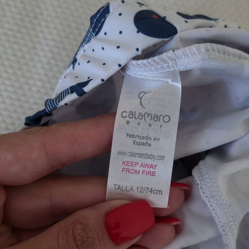 Baby swimming shorts size 74cm like new