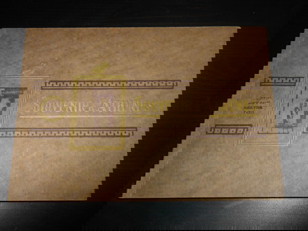 Атина брошура с паметни карти на Атина Souvenir d'Athenes Editions d'Art Kogevinas