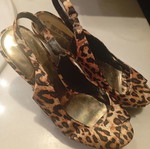 Exe platform sandals size 40, black