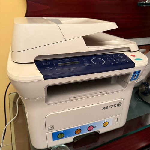 Xerox all-in-one printer used, print copy scan, good condition