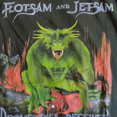 Flotsam and Jetsam T Shirt Gildan XL like new, black