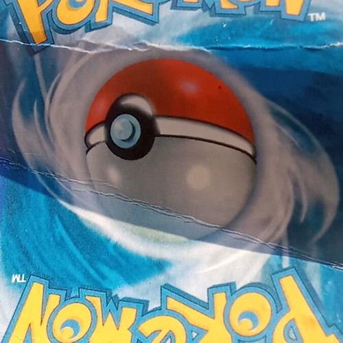 Staraptor Pokemon card used, crumpled