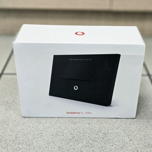 Vodafone H300s router with accessories in box