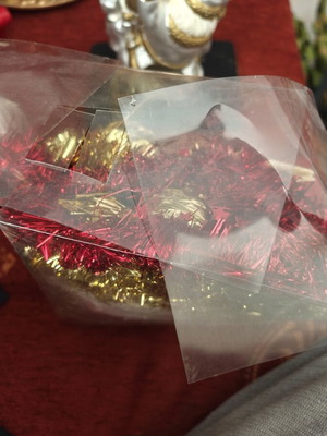 Christmas decorations like new