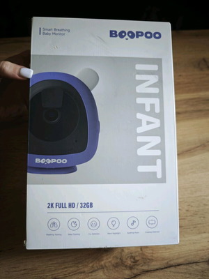 Boopoo BC2 Έξυπνος βρεφονόμος 2K Ultra HD νέος