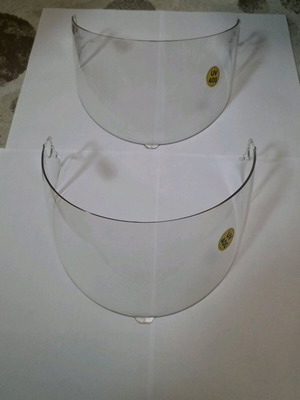 Grex helmet visors new, set of 2 pieces