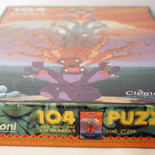 Lion King puzzle 104 pieces Clementoni Italy new, vintage 90's