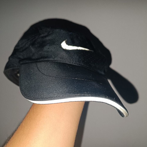 Nike Reflective Dri Fit Cap used, black, one size