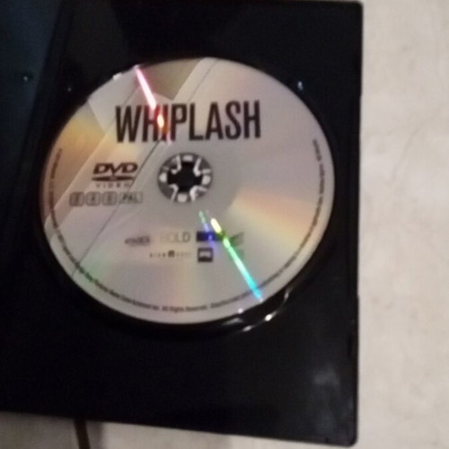 Whiplash DVD like new with subtitles