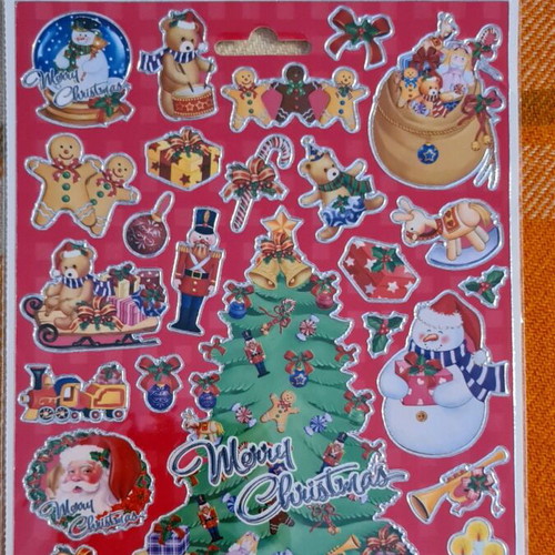 Christmas stickers new