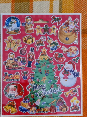 Christmas stickers new
