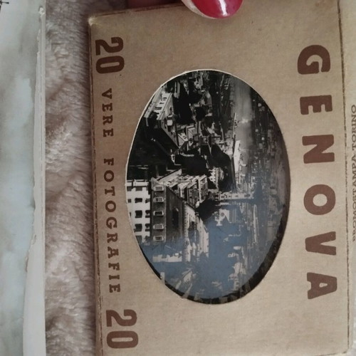 Photos and postcards used, pack from previous century
