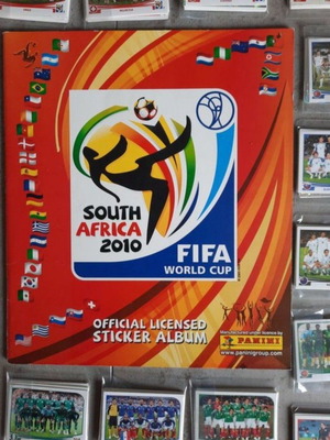 World Cup 2010 Album new with complete sticker set