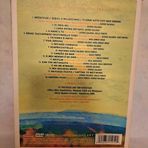 Mesogeios Giorgos Dalaras CD used with worn packaging