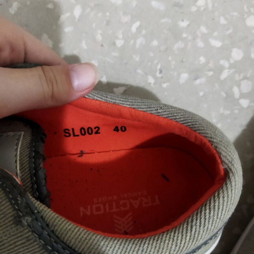 Men's gray shoes like new, size 40, formal