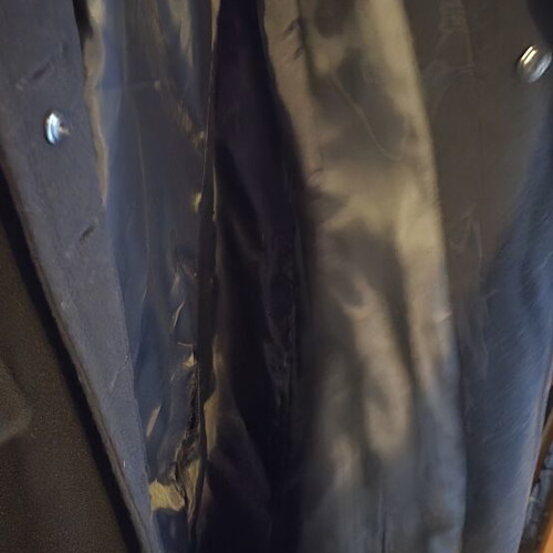 Women's Black Long Coat size 52 like new