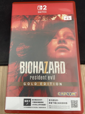 NS2 Resident Evil 7 Biohazard Gold Edition Japanese version