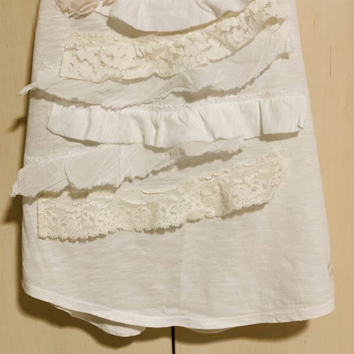 Abercrombie & Fitch sleeveless blouse like new, organic cotton, white