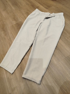 Cigarette pants off white XXL like new