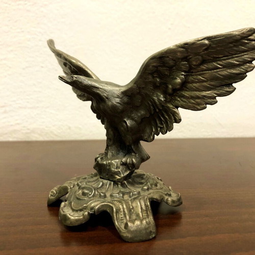 Art Deco collectible figures 1920-1940 used, rooster and eagle pair