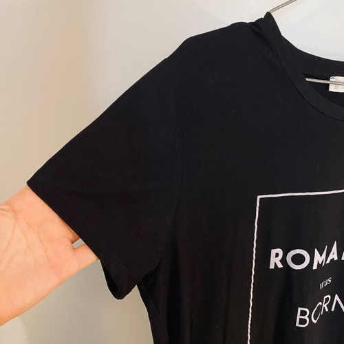 Pull&Bear long T-shirt with side slits, suede texture, like new