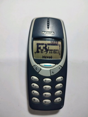 Nokia 3310 Κλασικό Τηλέφωνο άριστο, μπλε, βίντατζ με πλήκτρα