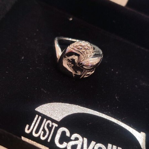 Just Cavalli ring used, stainless steel