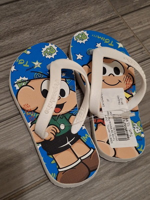 Dupé Turma Da Monica Kids Flip Flops New Size 27
