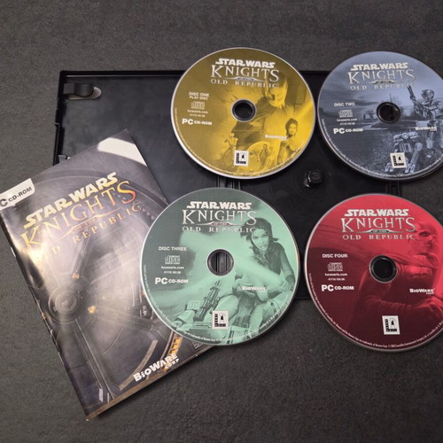 Star Wars Knights of the Old Republic KOTOR PC game used, 2003