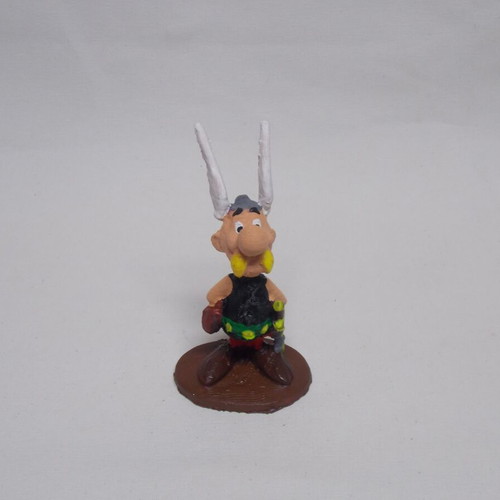 Asterix figure 3D printed and hand-painted with acrylics