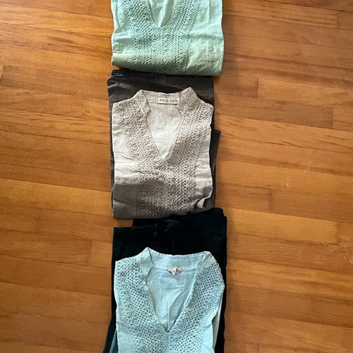 Shirts XXL new, three gradient color pieces