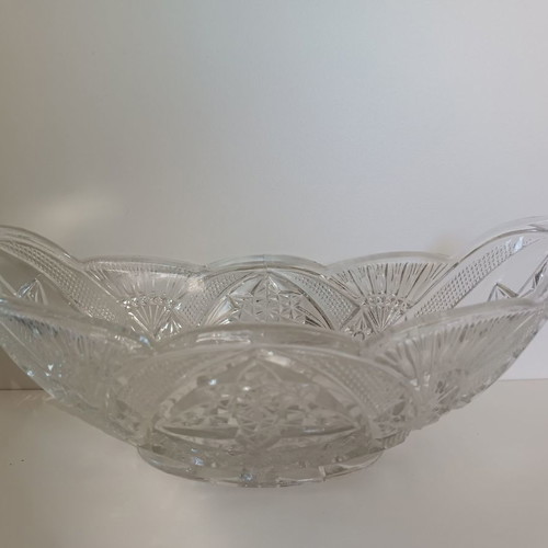 Fruit bowl with designs new, dimensions 32 x 12 x 17 cm