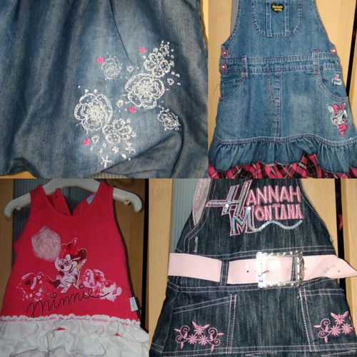 Baby dresses used, sizes 18 to 36 months