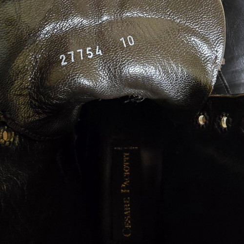 4US Cesare Paciotti men's boots like new, leather and suede, size 44