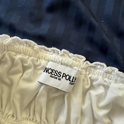 Princess Polly white dress like new, size M