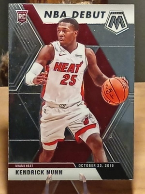 Kendric Nunn Mosaic Silver κάρτα σαν καινούργια 2019-20 Panini NBA Debut No268